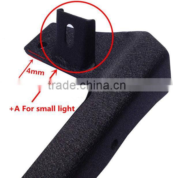 Steel Windscreen Mount Bracket For LED Work Light Bar Fit Jeep Wrangler Hot