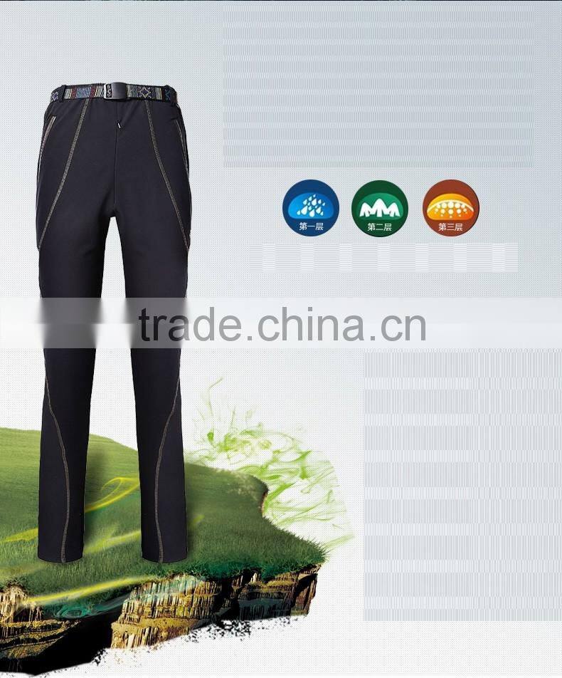 oem outdoor mens softshell waterproof pants
