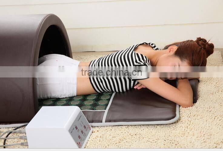 the best selling Luxurious FIR Sauna Dome Far Infrared Hothouse with Jade and Germanium Stones CE Approvel