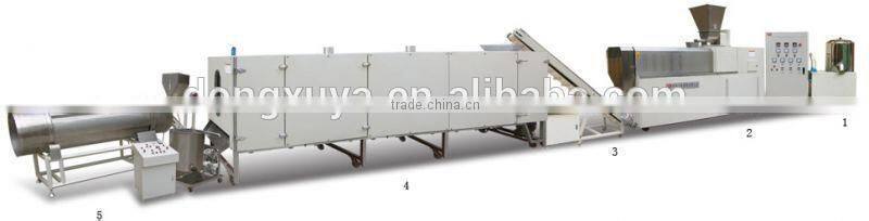 newest equipment fish feed pellet processing line