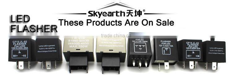 Factory Promotion 12V Car LED Flasher Raly, LED Warning Canceller Auto Parts For Toyota LED Flasher 8P