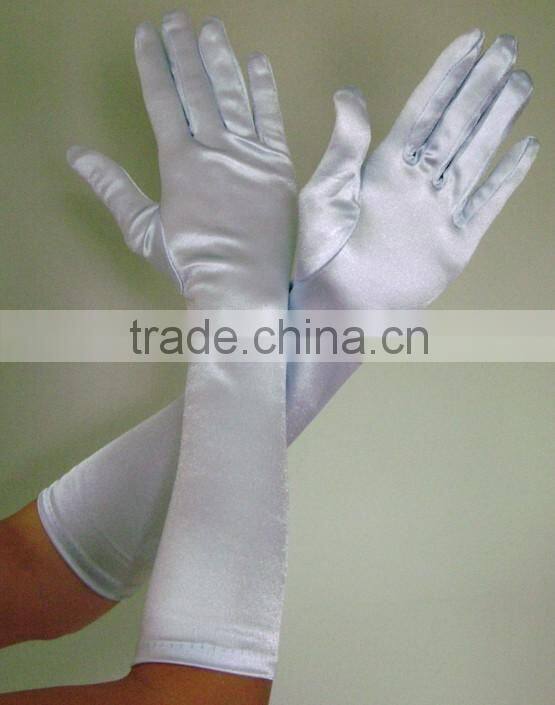 long satin streth Gloves Wedding bridal glove SG-58