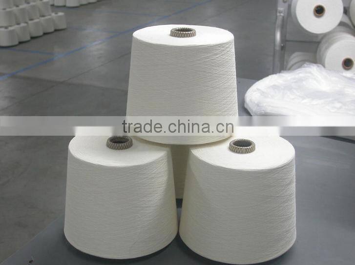Hot sell 100% cotton yarn / raw white cotton yarn with wholesale price