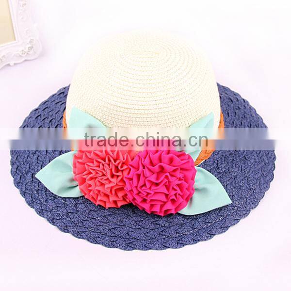 Fashion women ladies hats cool summer mini straw hats to decorate