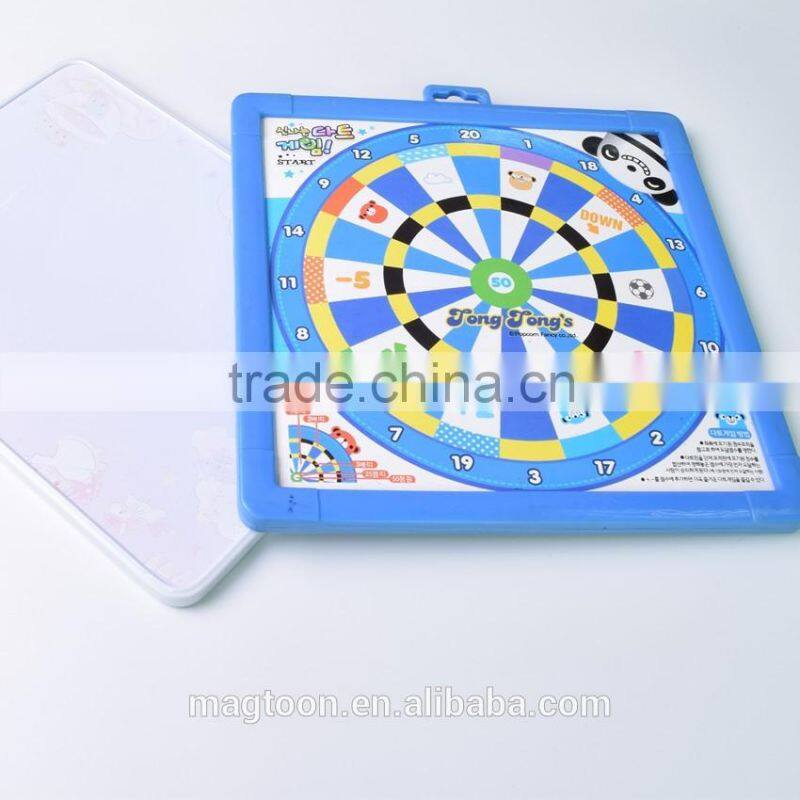 Dongguan factory sale magnetic dart board for kids promotional toys