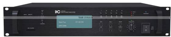 ITC MPT60 Series 60W to 240W Programmable Built-in MP3 Home Audio Amplifier with Weekly Timer