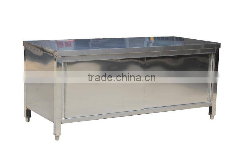 high end knock down Handmade free standing SS Cabinet for kitchen equipment European style