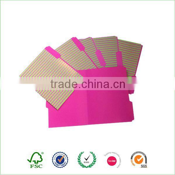 A4 presentation document file folder printing
