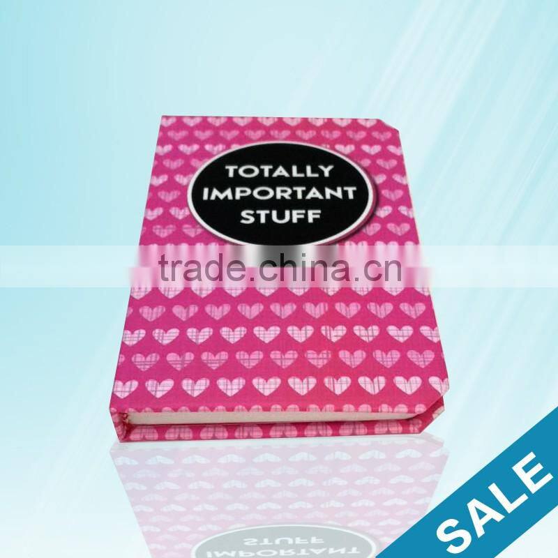 Cover cloth fabric hard cover promotional a4 a5 custom hardcover notebook