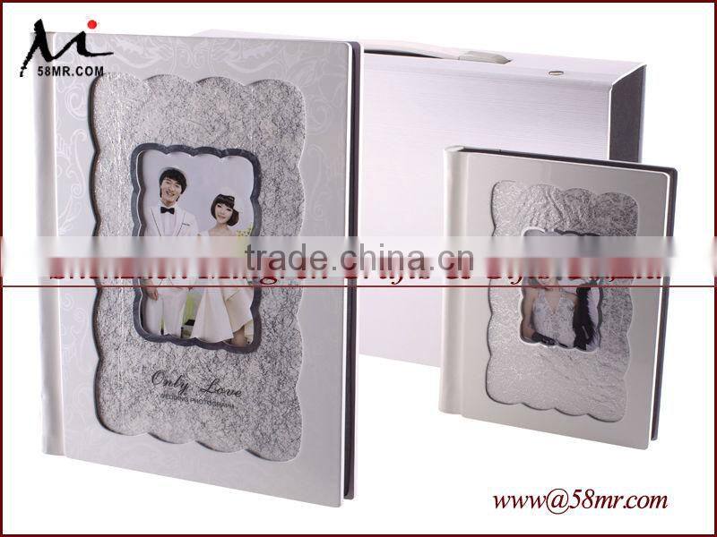 Nice Digital Wedding Photo Album Cover, Leather Acrylic Album Cover Design