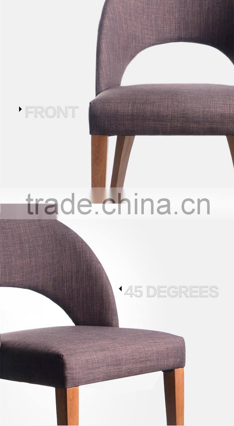 2016 New style simple solid wood comfortable dining chair Item Y354