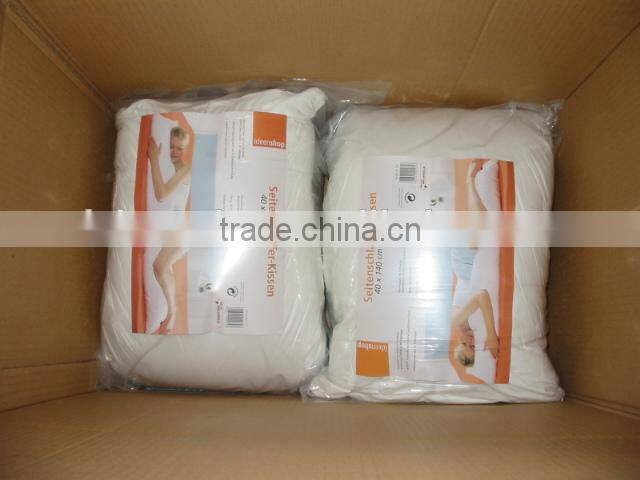 Embroidery chevron linen cushion