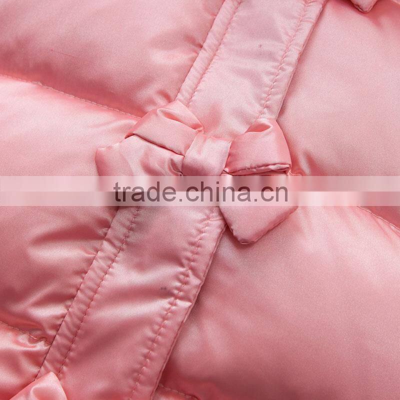 DK0001 dave bella 2015 winter infant coat baby padded jacket girls padded coat girls down coat down jacket