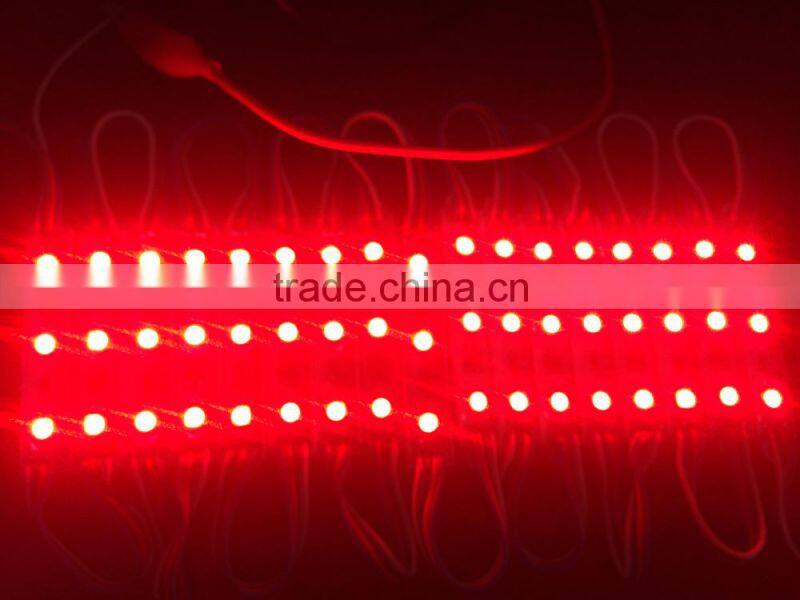 Dumb Rectangle RGB LED Waterproof Module - 12v (3 pixels each)