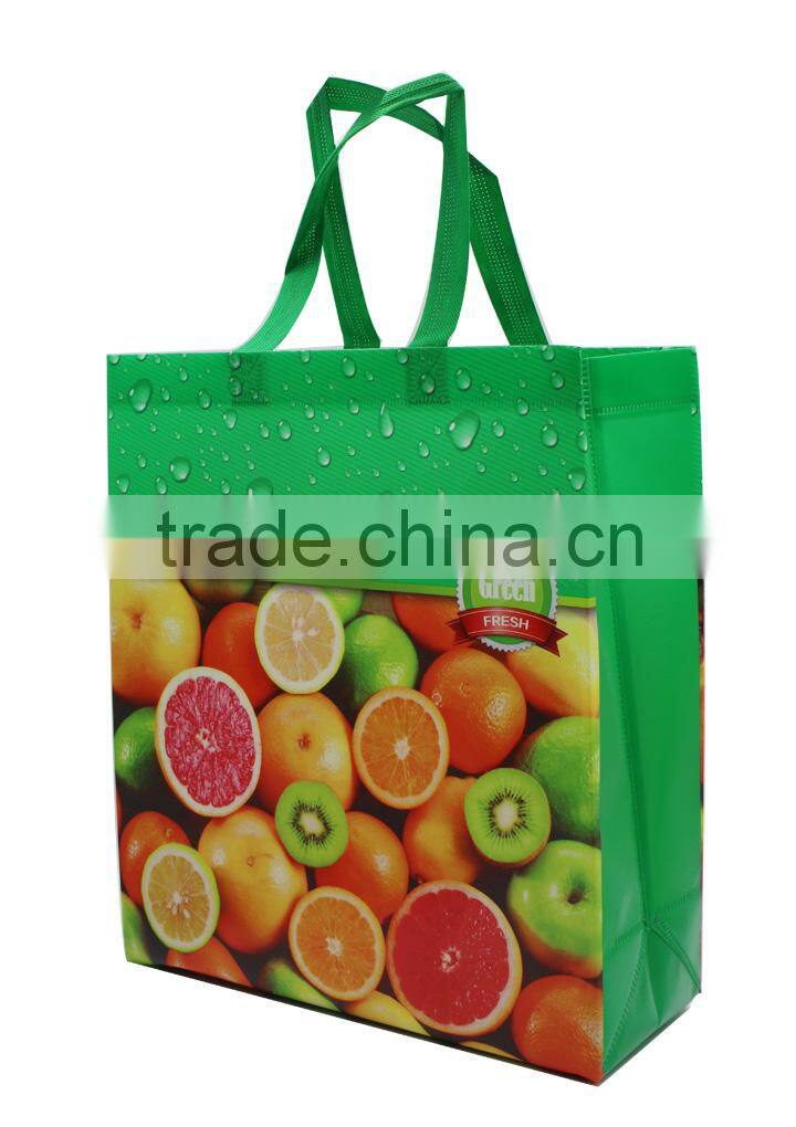 Wholesale Quality Customized foldable Non Woven fruit shopping bag