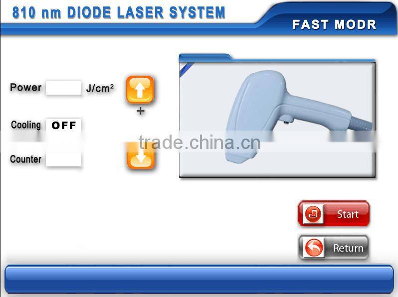 2016 High quality diode laser 808nm & 810nm hair removal machine with CE