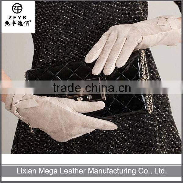 New design fashion low price Cheap Faux Leather Gloves