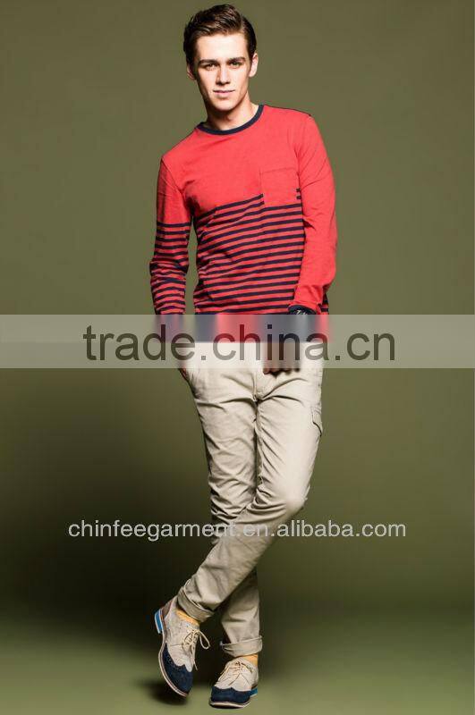 Fashion Vertical Stripe T Shirts