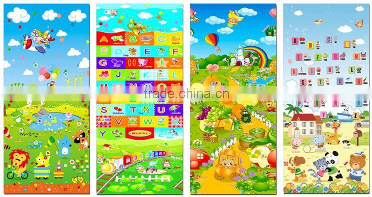 XPE 180*130*1cm double-sided folding baby carpet