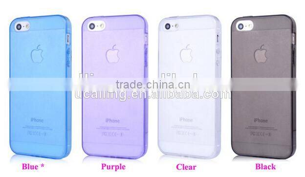 Shockproof and anti scratch TPU plastic Case With Color Avaliable For Apple iPhone&Samsung