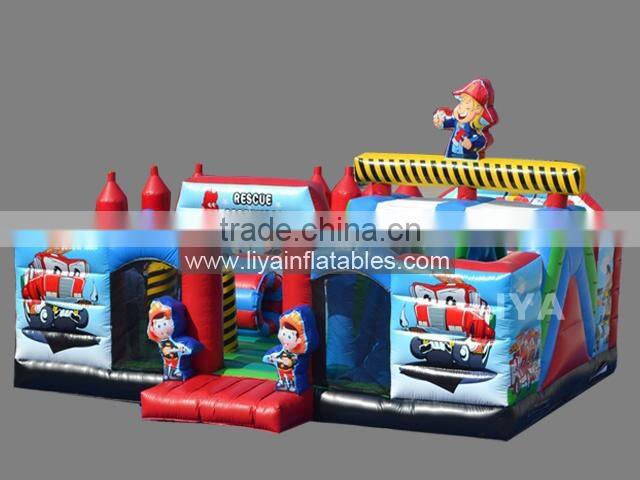 2015happy kids children game inflatable fun city/inflatable kids playground