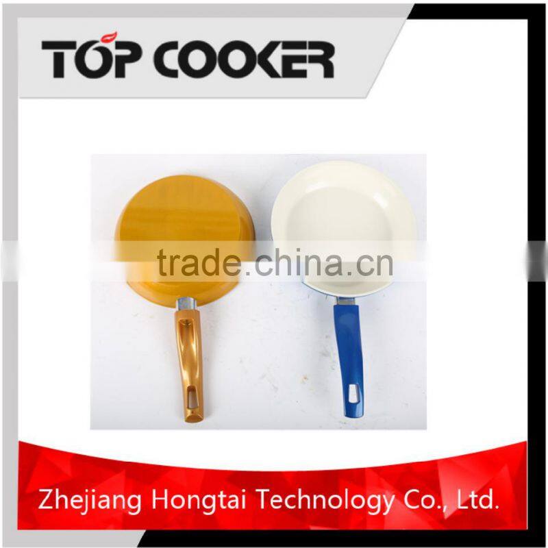 Forged aluminum ceramic non stick fry pan