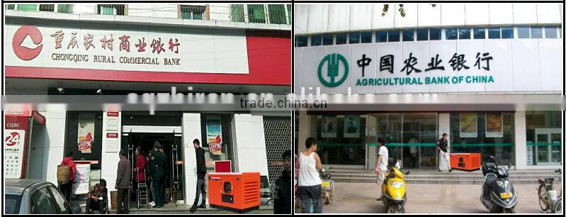 20kw/25kva 3-phase gasoline generator with soundproof canopy