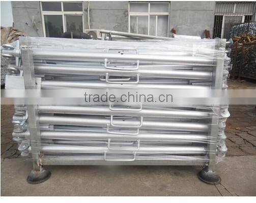 Spanish/Italian style scaffolding steel props