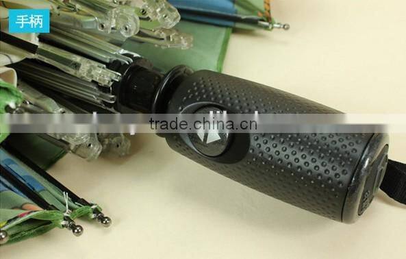 aluminum automatic auto and close section umbrella