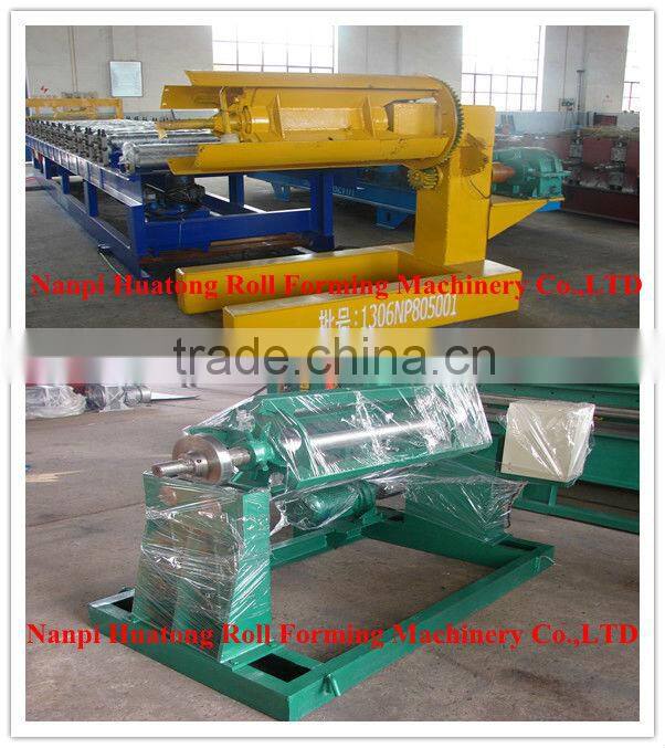 Hydraulic control 10 ton decoiler