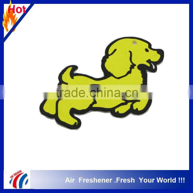 silk printing hanging auto air frshener