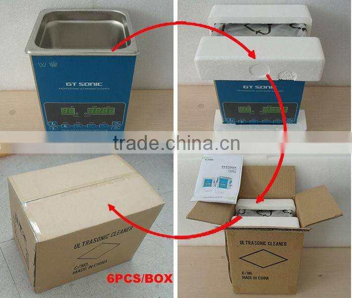 The Newest Stainless Steel industry fuel injector Ultrasonic cleaner With Multi-function GT-1730QTS