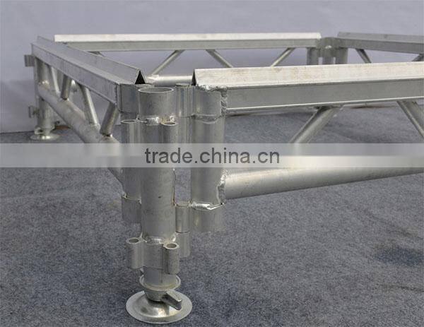 toughened glass stage for fashion show