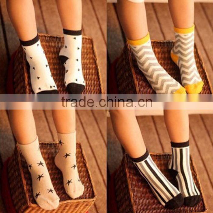 2015 fashion design socks cost-effective baby cute boy tube socks