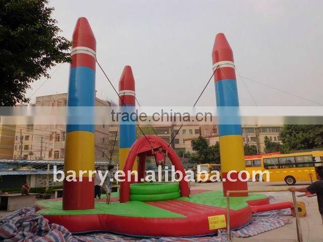 2012Hottest Sale Inflatable Bungee/ Inflatable Games