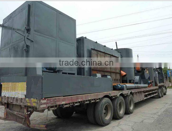 ISO approved charcoal kiln for continuous carbonization