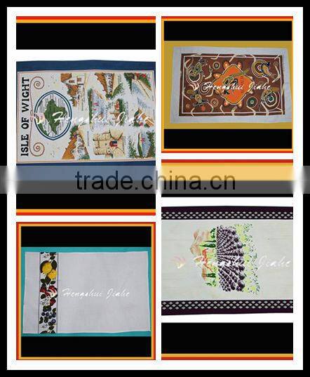 popular lovely cartoon printed thin cotton tea towel