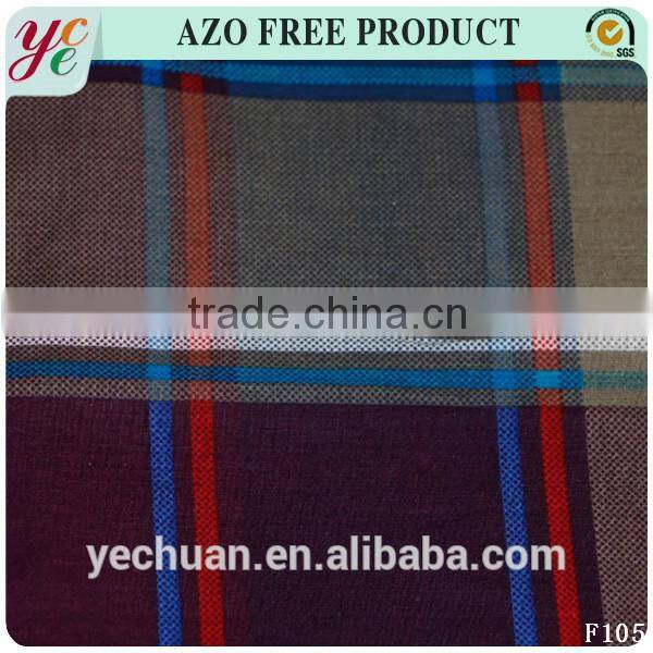 2014 rayon fabric wholeasle designer check shirts for men