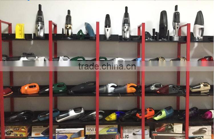 Dark red Portable 12V 80W Mini Car and Dry Car Vacuum Cleaner