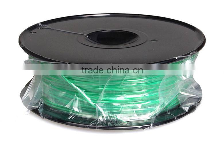 3d printer abs 3D Printer Material Filament PLA 1.75mm/3.0mm Transparent Glass Green