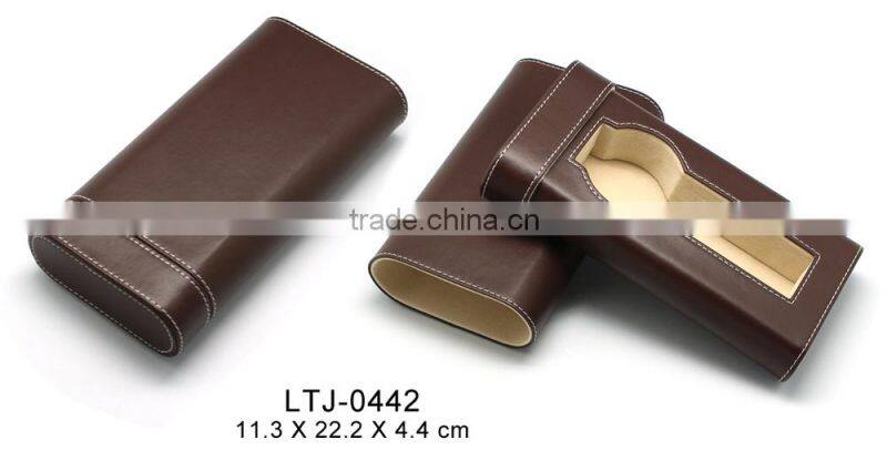 Unique single leather watch boxes wholesale watch box
