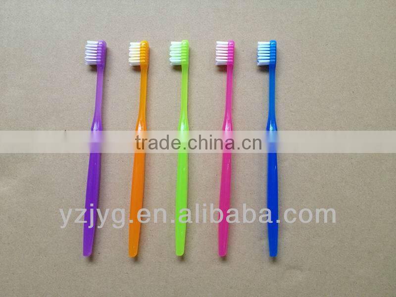 2013 new design colorful toothbrush for JAPAN