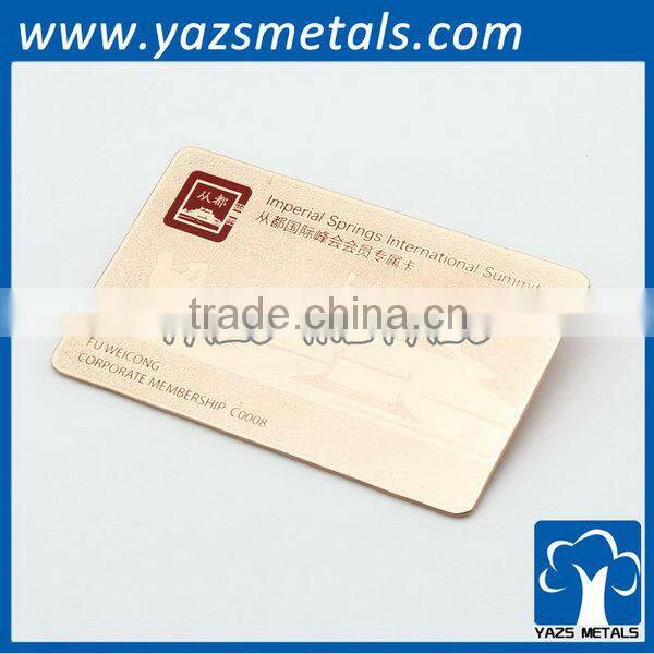 cheap metal company logo sticker