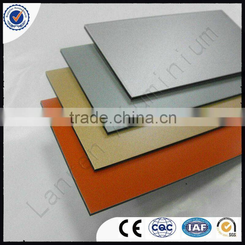 Plastic PVDF Aluminium composite panel