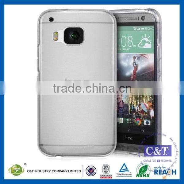 C&T Ultra Slim TPU Bumper Protective Case for HTC One M9