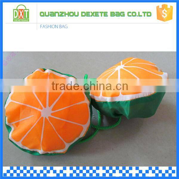 High quality foldable printed lovely ployester tote foldable shopping bag