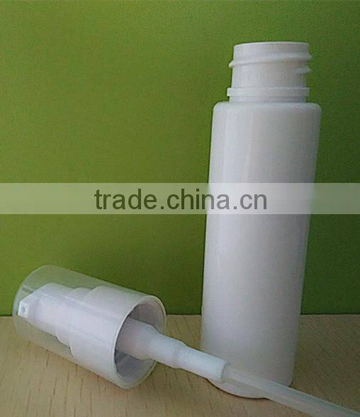 40ml PET material plastic bottle with clear cap and lotion pump for essential oil