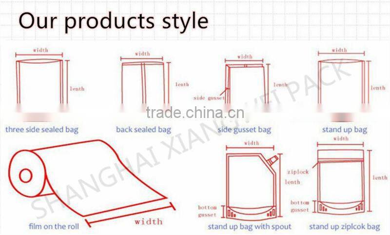 spout bag for beverage