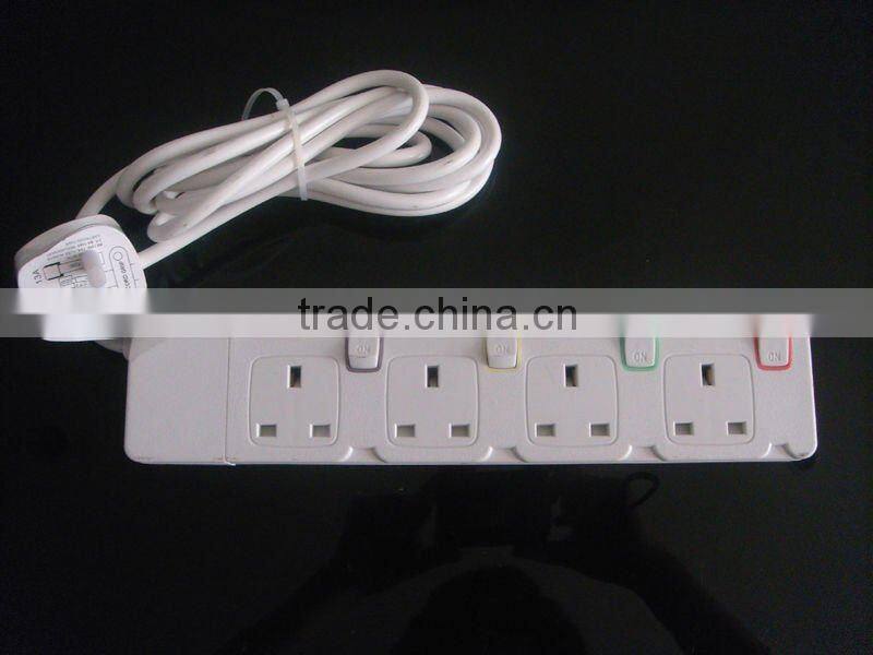 Best price 4 gang extension socket