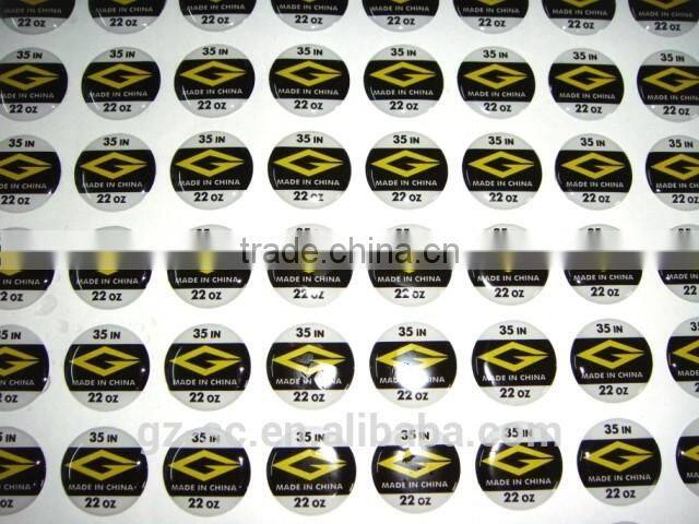 Custom made epoxy resin sticker maker